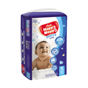 Fresh Happy Nappy Pant Diaper M (7-12 kg) 40 Pcs