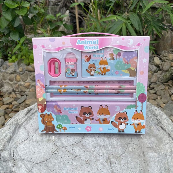Stationery 7-piece Set Gift Mini Box